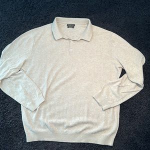 Comfort Polo Collar Knit Sweater
